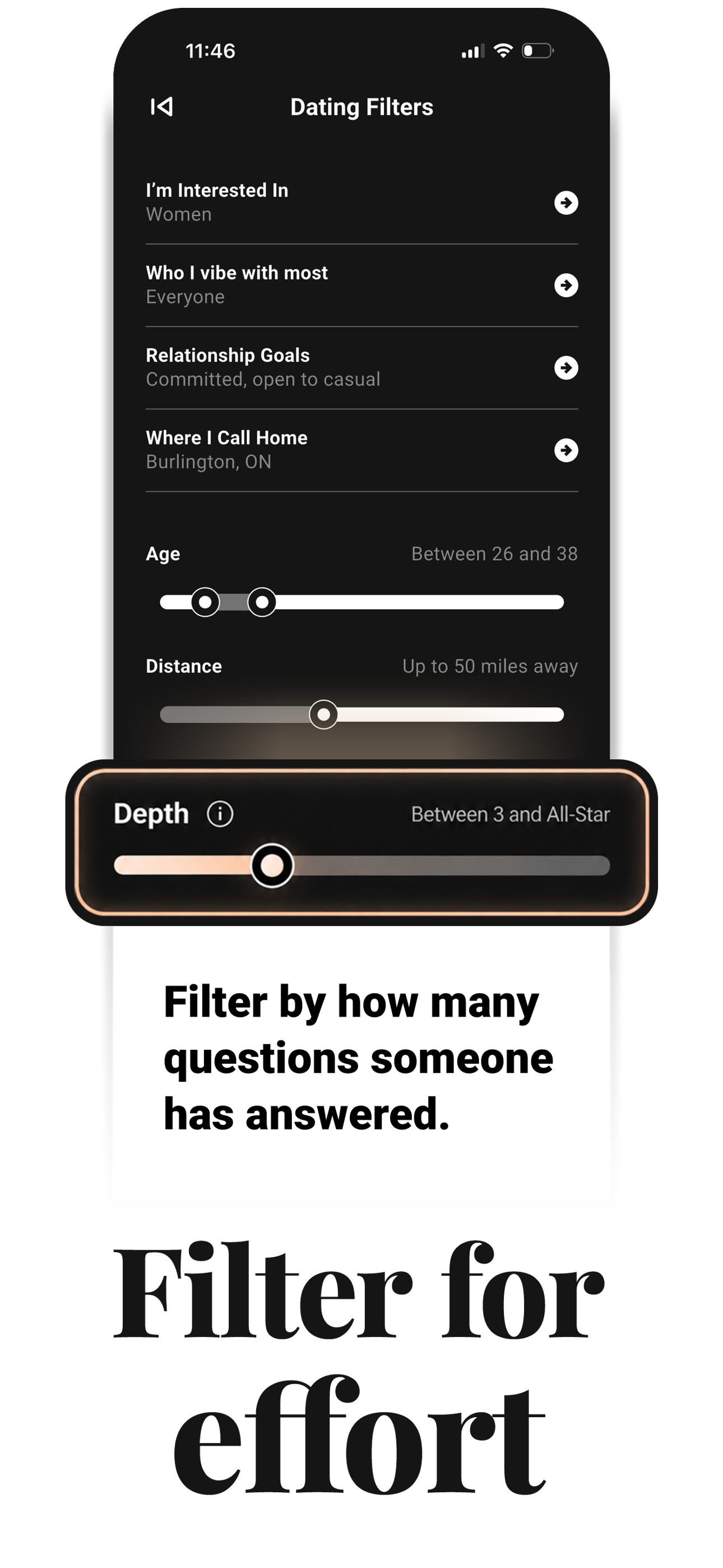 Answer more, match better